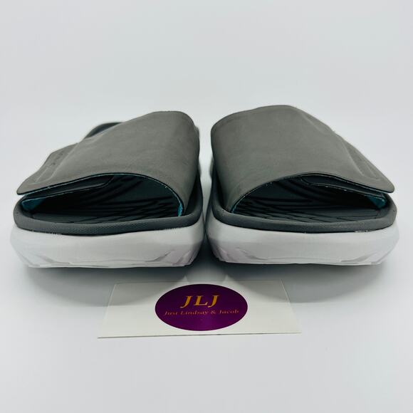 Vionic Women's Rejuvenate Recovery Slide Comfort Sandals Charcoal Vapor Size 8 - Picture 2 of 11